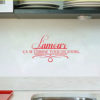 Sticker citation ” L’amour se cuisine “