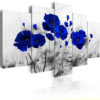 Tableau Fleur Bleue