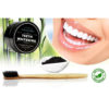 Kit Brosse à dents en bambou et poudre au charbon actif blanchissante