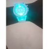 Montre 7 Couleurs Led – Bracelet – Unisexe CUIR Blanc