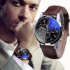 Montres Hommes Bluray  Analogique Quartz – marron