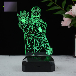 Lampe Led 3D - Chouette - 7 Couleurs - MaryArt Shop