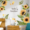 Sticker fleur tournesol