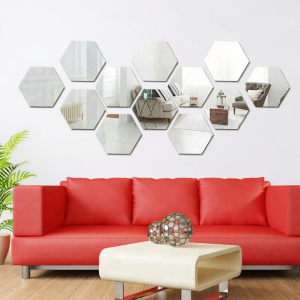 decos cercles miroir hexagone prix 2S