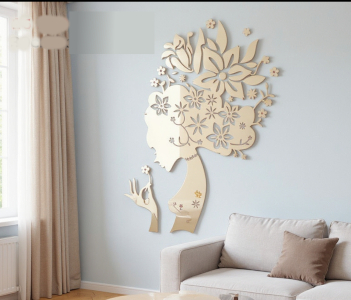 decos visage miroir 3d 114 s