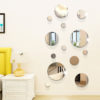 Sticker 3d Cercle miroir 69 x 140 cm