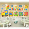 Sticker 3d enfant Train