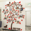 Sticker 3d Arbre avec cadres photos