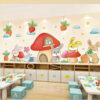 Sticker enfant Lapins 120 x 90 cm