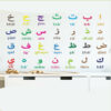 Sticker enfant lettres arabes