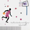 Sticker enfant basket