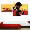 Tableau Femme africaine noire