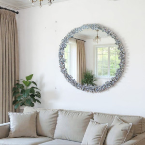 - déco miroir avec cristal