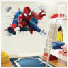 Autocollant Spiderman avec bordure craquelée