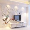 Autocollant 3d arbre miroir
