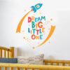 – Autocollant motivation dream big