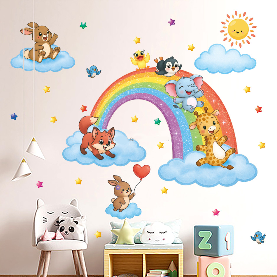 arc en ciel animaux