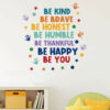 – Autocollant citation Be Kind
