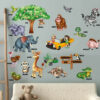 – Autocollant enfant animaux