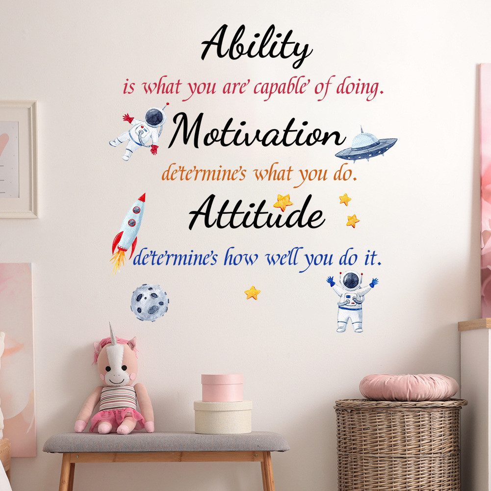 autocollant enfant citation ability 1