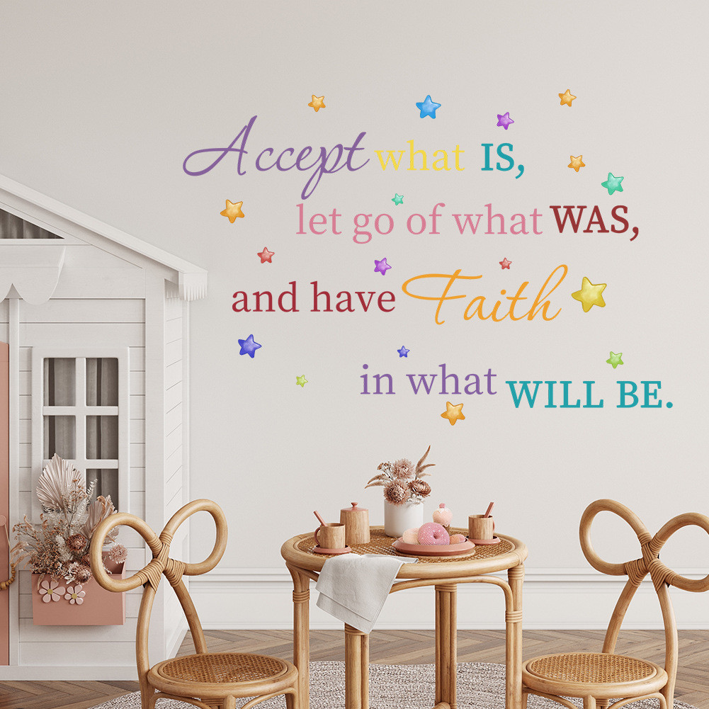 autocollant enfant citation accept 1