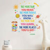 – Autocollant enfant reading