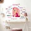 – Autocollant motivation girl magique