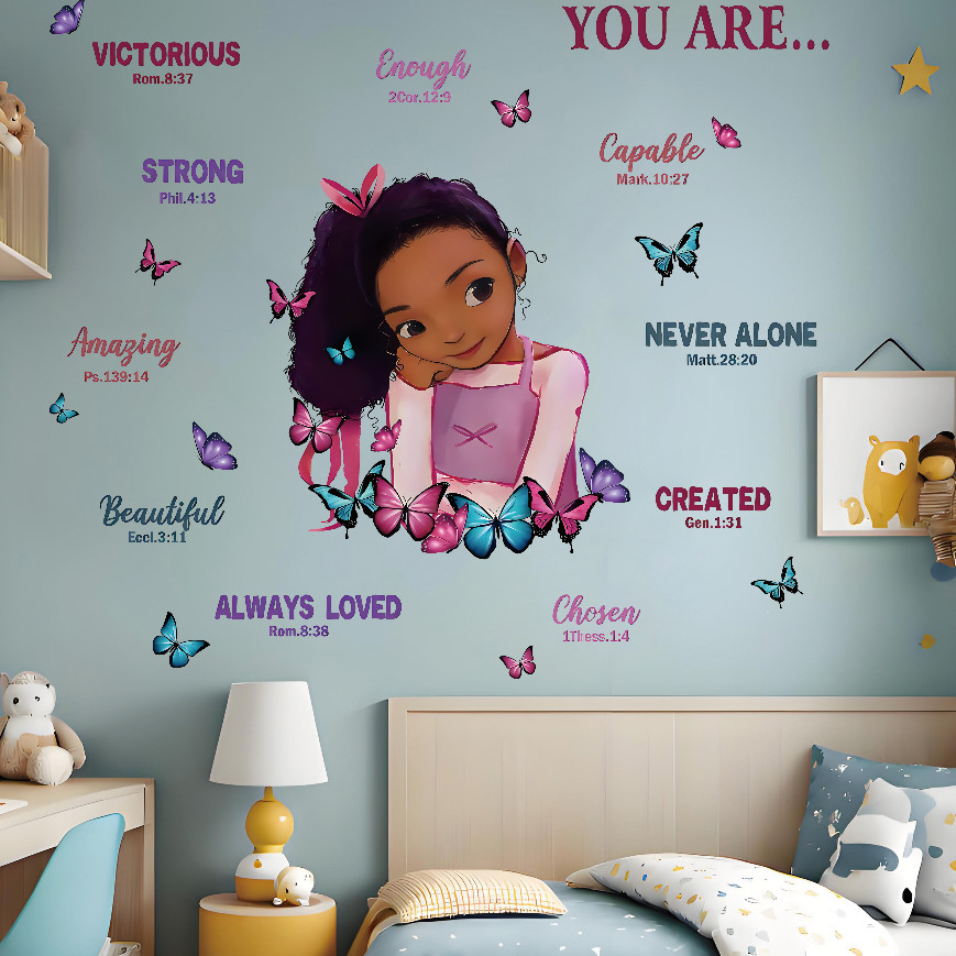 autocollant enfant motivation you are created 3