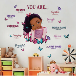autocollant enfant motivation you are created