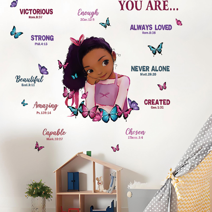 autocollant enfant motivation you are created 4
