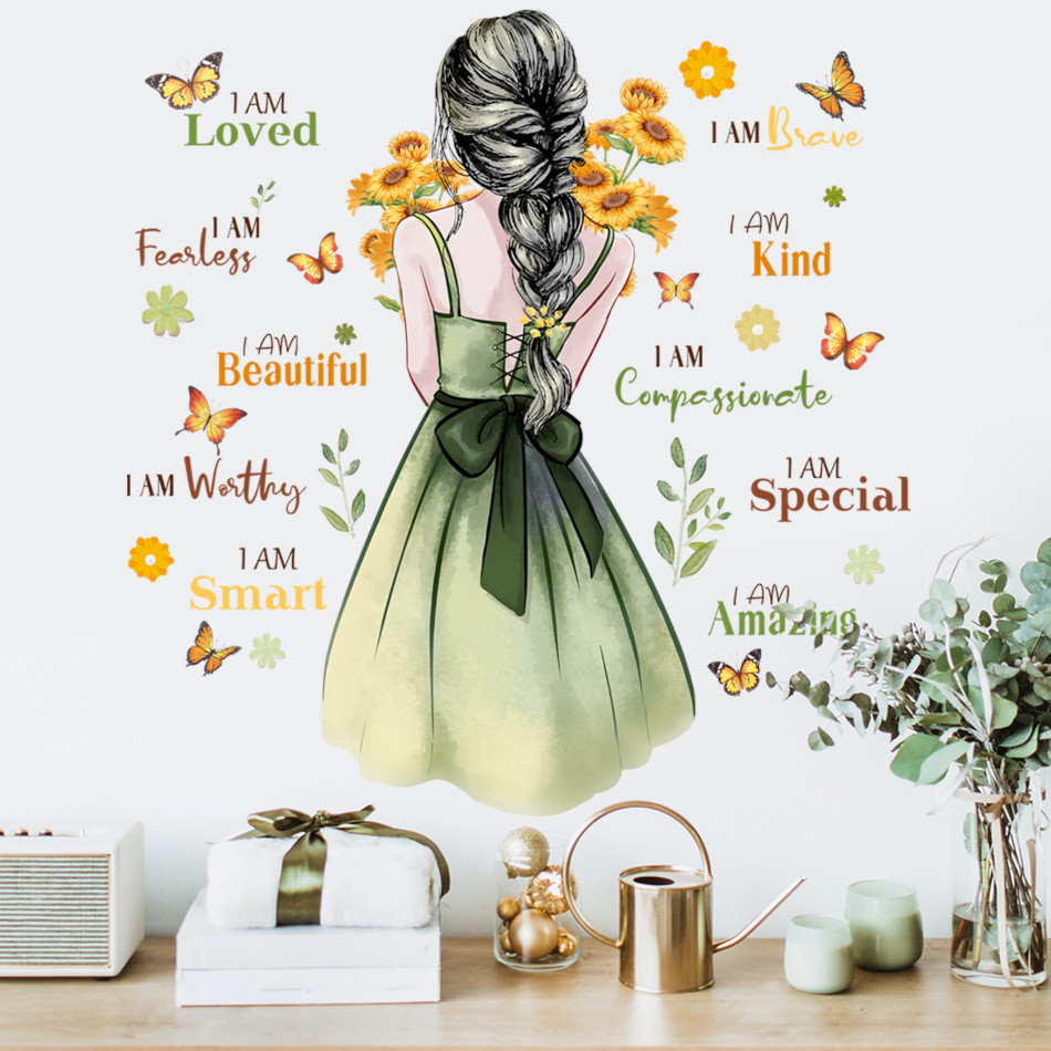 autocollant enfant motivationim loved