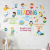 – Autocollant enfant reading