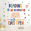 – Autocollant enfant reading