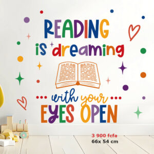 - Autocollant enfant reading