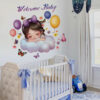 – Autocollant enfant welcome baby
