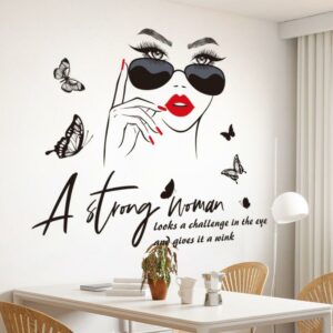 - Autocollant Femme - a strong woman -