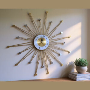 - Horloge soleil Dorée