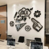 Autocollant 3d Bureau Lucky