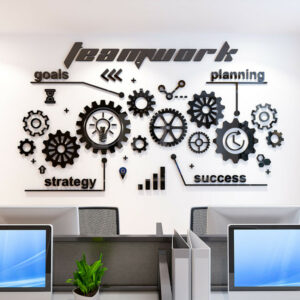 Autocollant 3d Bureau