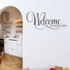 Autocollant welcome