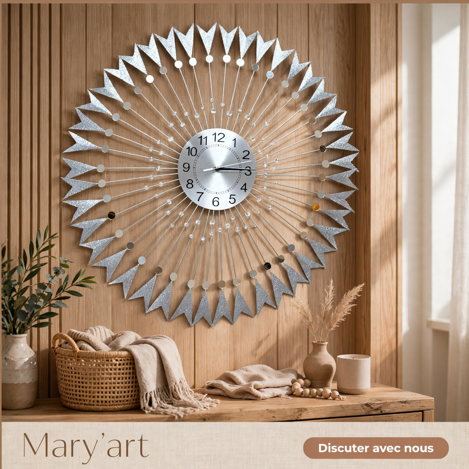horloge argente 1